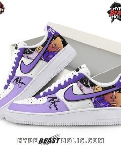 Prince x Nike Limited Editon Purple Air Force 1