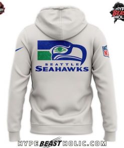 Seattle Seahawks Logo Crewneck Hoodie 3