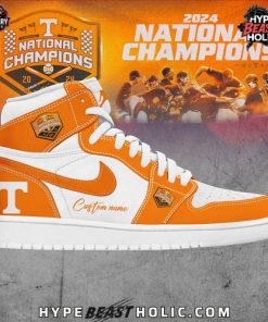Tennessee Baseball World Series Nation Champions Air Jordan 1 Shoes